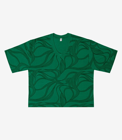 Blusa Feminina em Viscotorcion Rovitex Verde