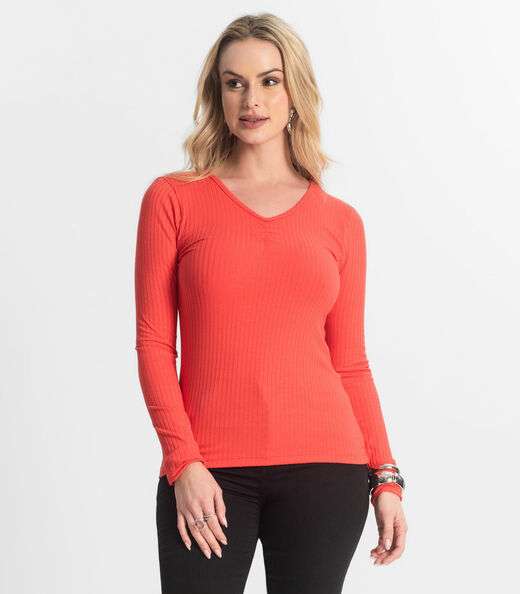 Image_Blusa Feminina Canelada Select Vermelho