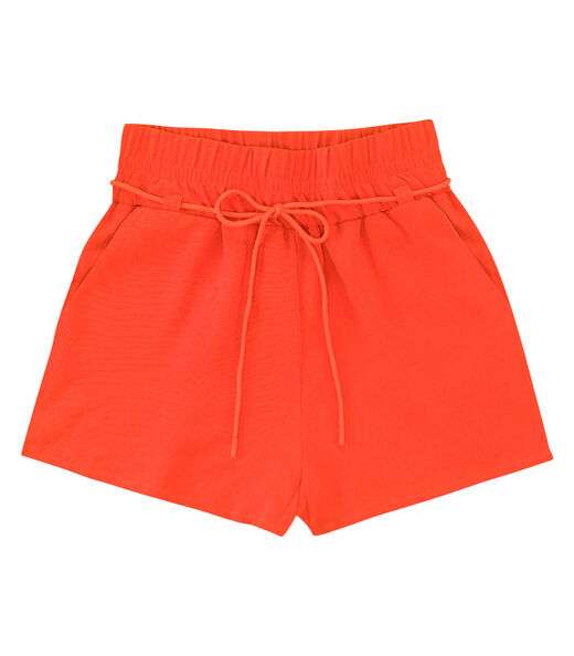 Shorts Feminino De Poá Light Endless Laranja