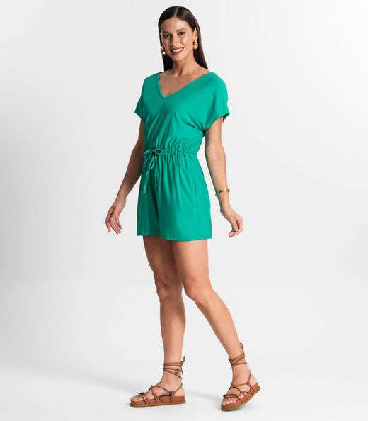 Macaquinho Feminino Rovitex Verde