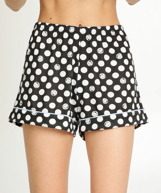 Pijama Americano Feminino Poá Snoopy