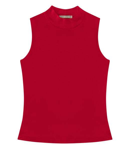 Regata Feminina Gola Alta Endless Vermelho