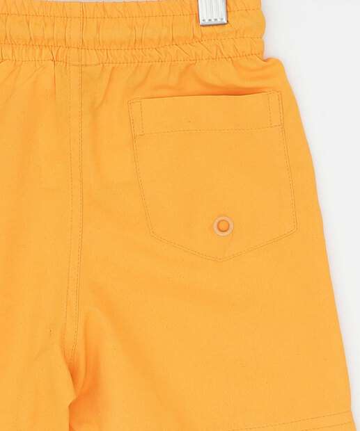 Bermuda Infantil Surf Marisa Tam 01 a 04 Laranja