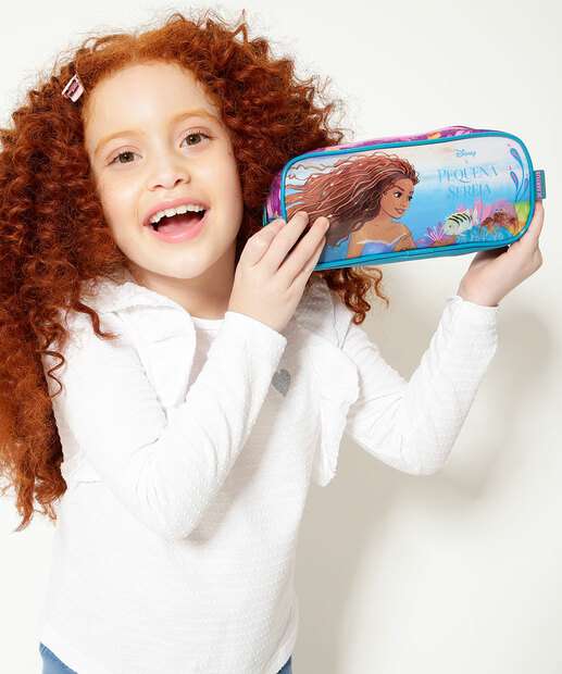 Estojo Escolar Infantil Ariel Xeryus 