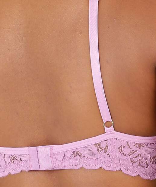 Sutiã De Renda Push Up Com Bojo Marisa