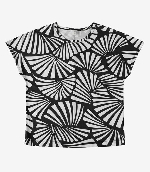 Image_Blusa Feminina Estampada Viscotorcion Rovitex Preto
