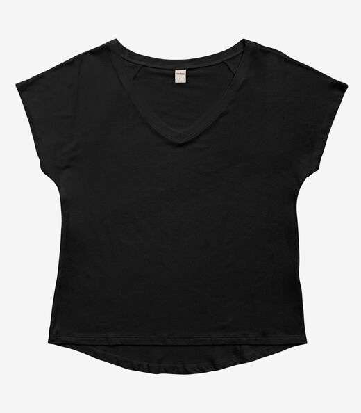 Blusa Feminina Viscotorcion Rovitex Preto