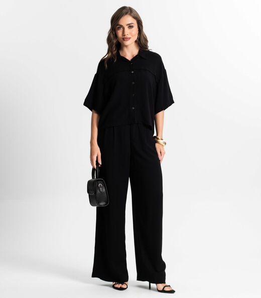Camisa Feminina Endless Preto