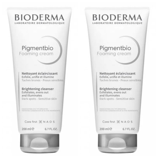 Image_Kit com 2 Unidades de Clareador De Manchas Bioderma Pigmentbio Foaming 200ml