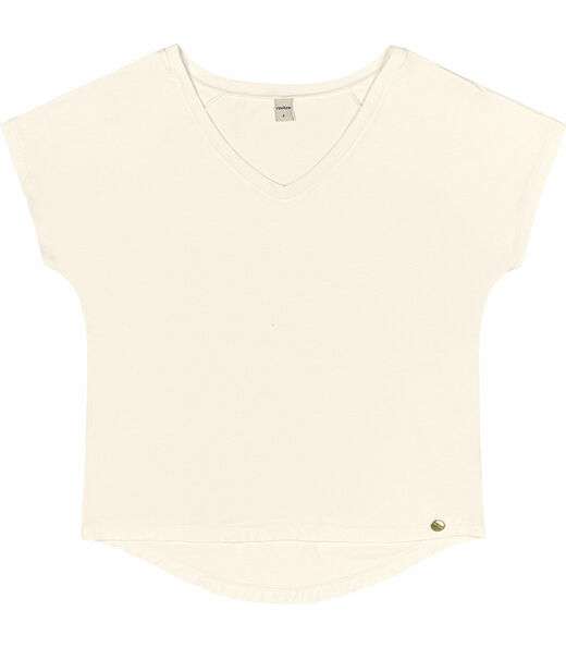 Blusa Feminina Viscotorcion Rovitex Bege