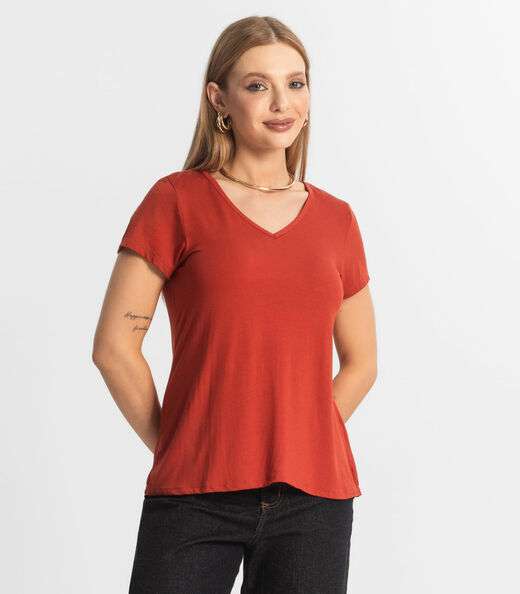 Image_Blusa Feminina Básica Select Laranja