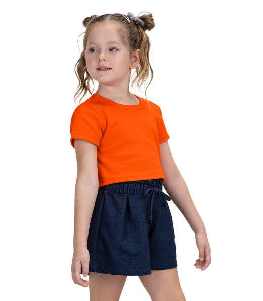 Image_Blusa Cropped Infantil Ribana Canelada Trick Nick Laranja