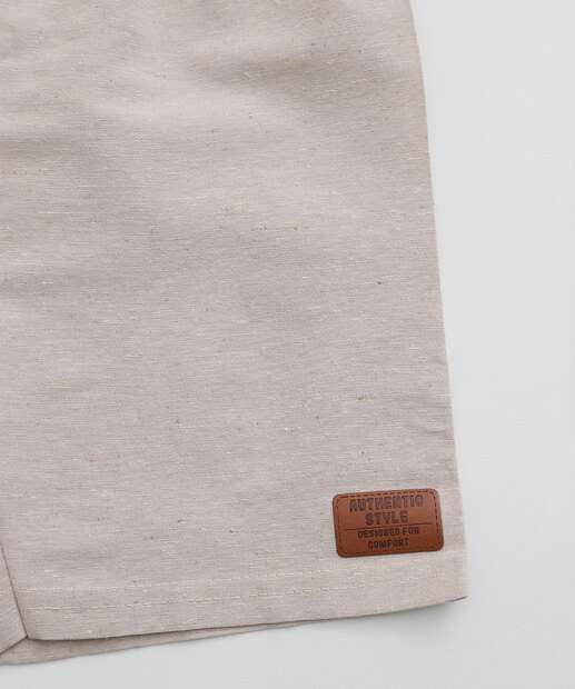 Conjunto Infantil Botões Manga Curta MR Tam 4 a 10 Preto