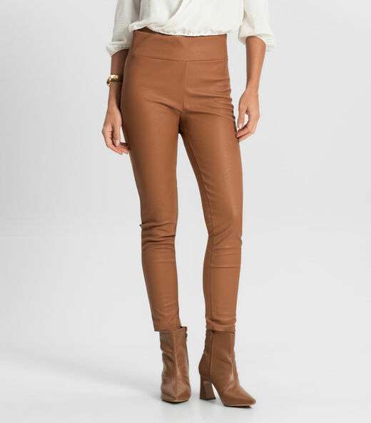 Calça Legging Feminina Rovitex Marrom