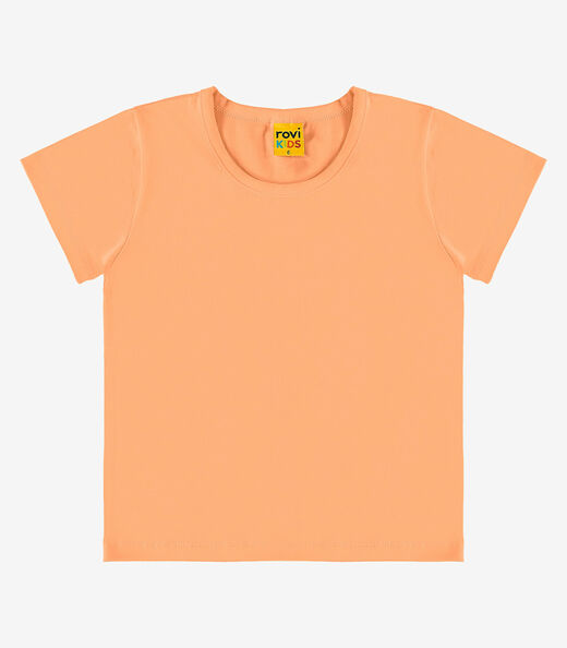 Image_Blusa Básica Infantil Cotton Leve Rovi Kids Laranja