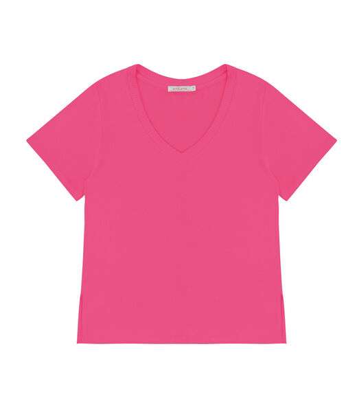 Image_Blusa Feminina Decote V Endless Rosa