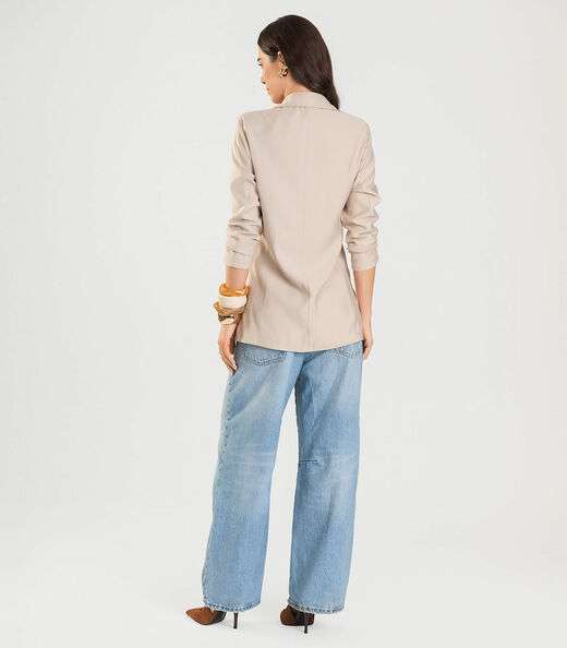 Blazer Feminino Dianna Bege