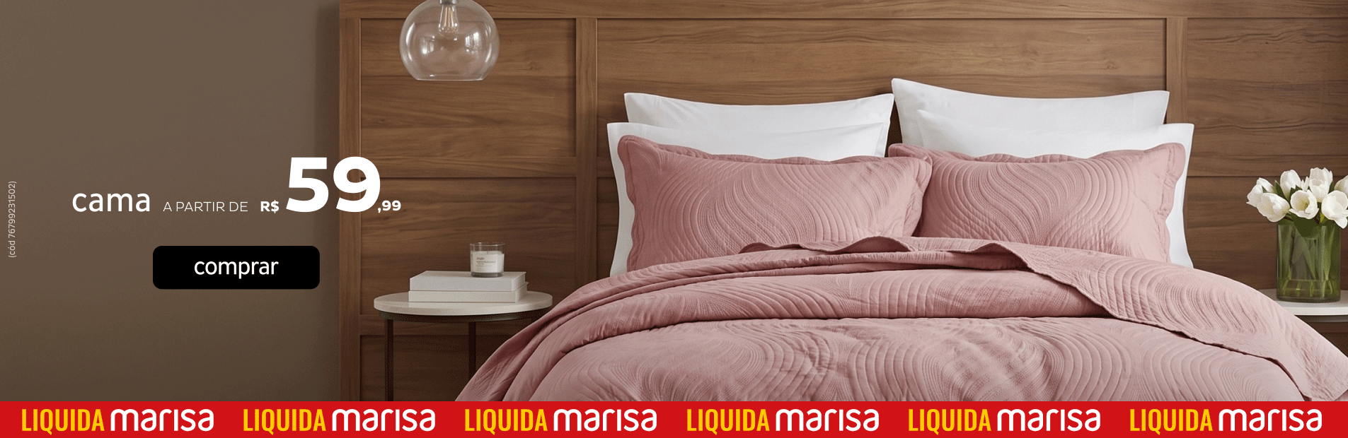 Cama a partir de R$59,99