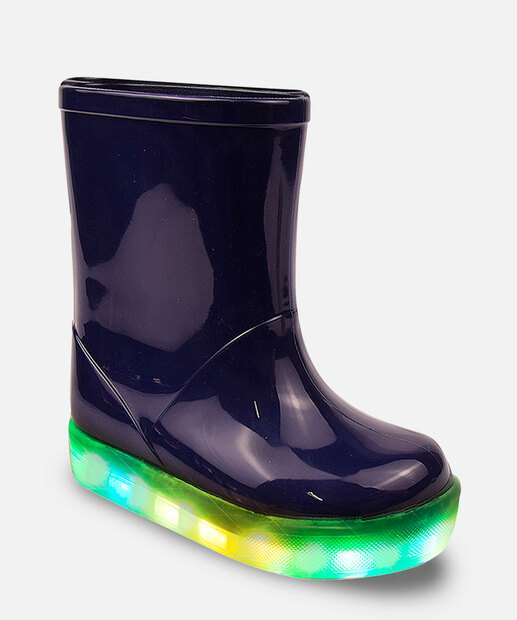 Galocha Infantil Luz de Led Luelua 
