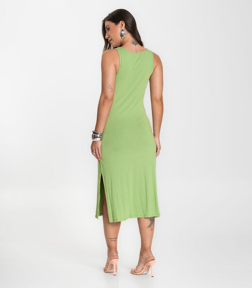 Vestido Midi Feminino Select Verde