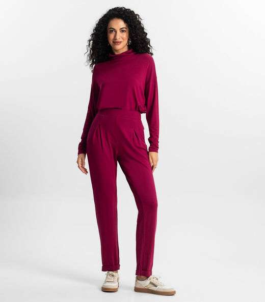 Calça Feminina Rovitex Vermelho