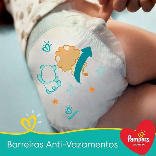 Fralda Supersec Pacotao ”G” Pampers Simples Pc26Un