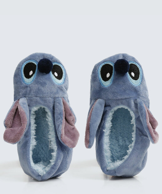 Pantufa Infantil Pelúcia Stitch Disney 