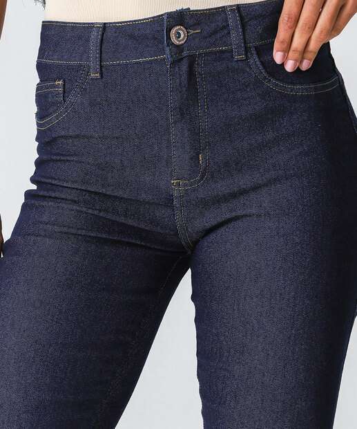 Calça Jeans Skinny Feminina Amaciada Biotipo Azul