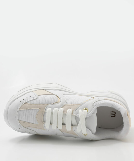 Tênis Feminino Chunky Sneaker Recorte Marisa Branco