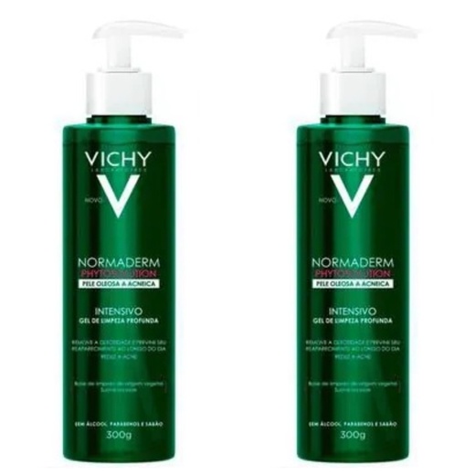 Image_Kit com 2 Unidades de Normaderm Phytosolution Gel De Limpeza 300g Vichy