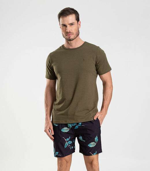 Image_Bermuda Masculina De Microfibra Long Bong Preto