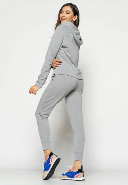 Kit 3 Calças  Comfy Jogger  Moletinho Preta, Mescla e Verde