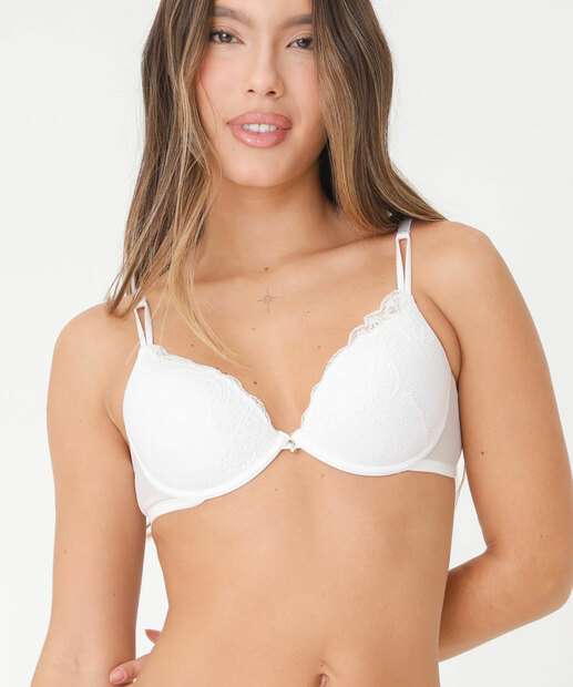 Sutiã de Renda Push Up 