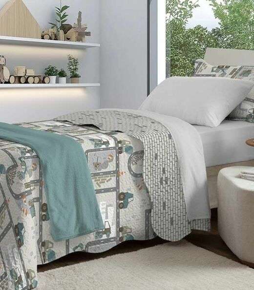 Image_Jogo De Colcha Evolution Infantil Solteiro Camesa Cinza