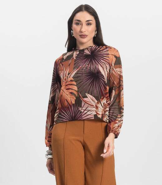 Image_Blusa Manga Longa Infinita Cor Marrom