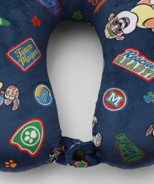 Almofada Pescoço Estampa Patrulha Canina Nickelodeon Azul