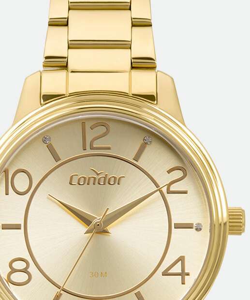  Kit Relógio Feminino Condor CO2035NHB/K4D
