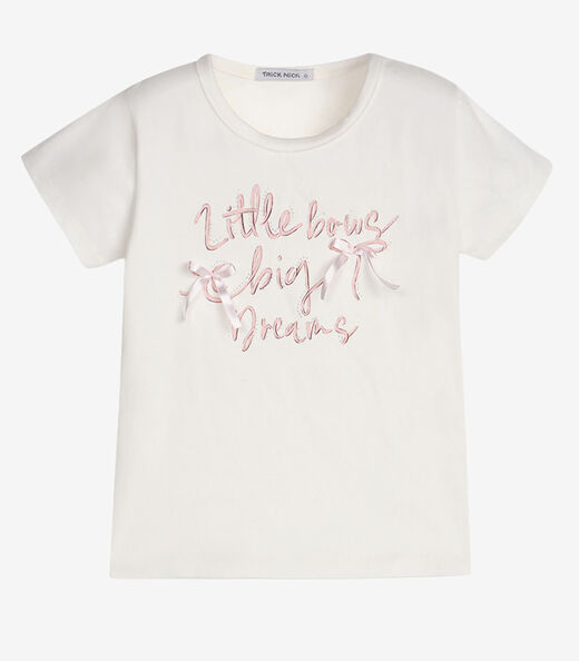 Blusa Feminina Estampada Trick Nick Bege