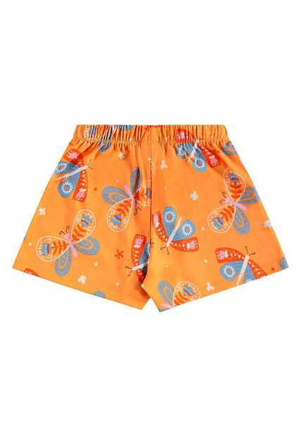 Conjunto Bata e Short Menina Bee Loop