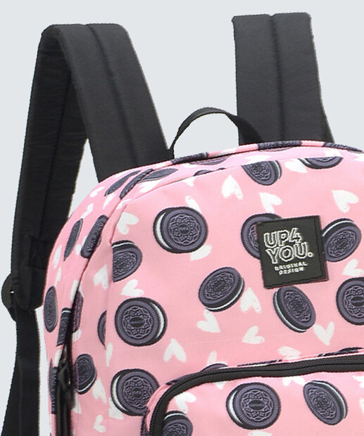 Mochila Feminina Estampa Biscoito Up4You 