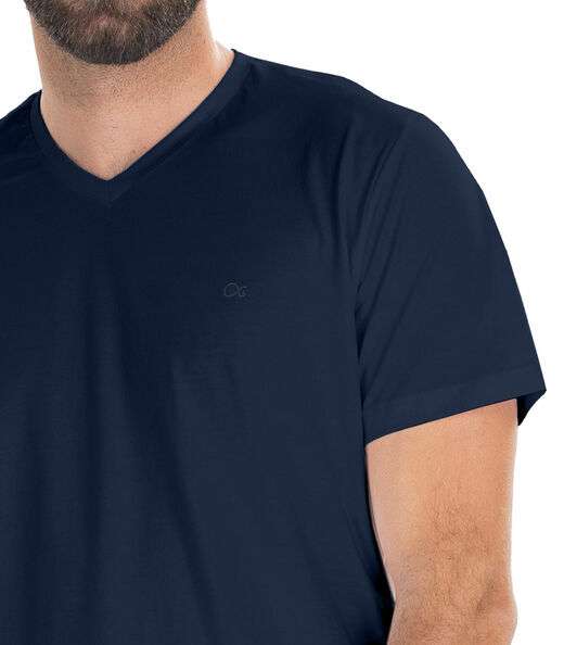 Camiseta Masculina Básica Ogochi Azul
