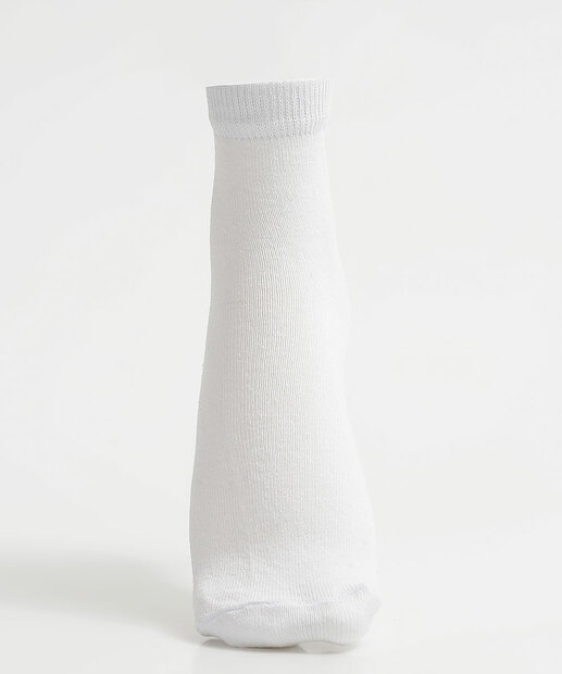 Kit 3 Pares Meias Soquete Feminina Básica Marisa