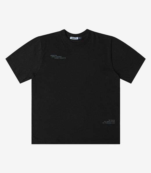 Camiseta Juvenil Em Malhão Masculina Minty Preto