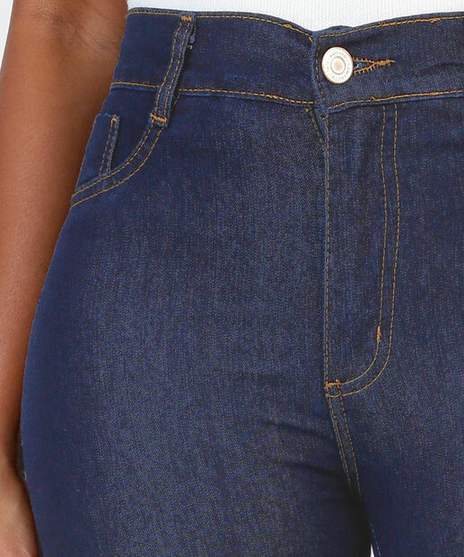 Calça Feminina Jeans Flare Sawary