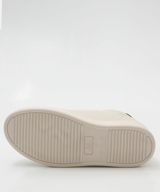 Tênis Feminino Casual Recortes Marisa Branco