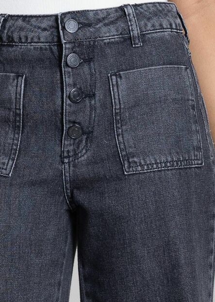 Calça Jeans Sawary Super Wide Leg - 282604