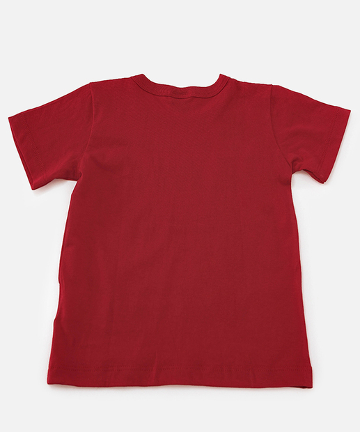 Camiseta Infantil Carros Disney Tam 1 a 3 Vermelho