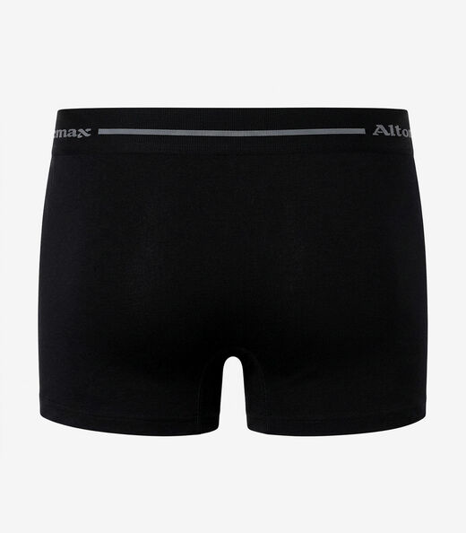 Cueca Boxer Lisa Microfibra Altomax Preto