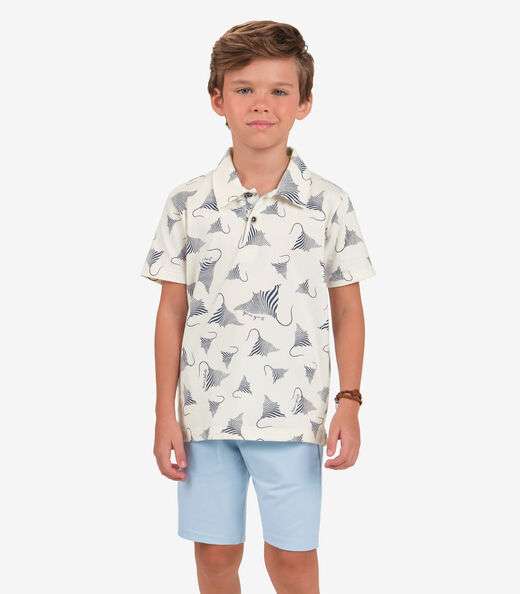 Image_Conjunto Polo Com Bermuda Menino Tick Nick Bege