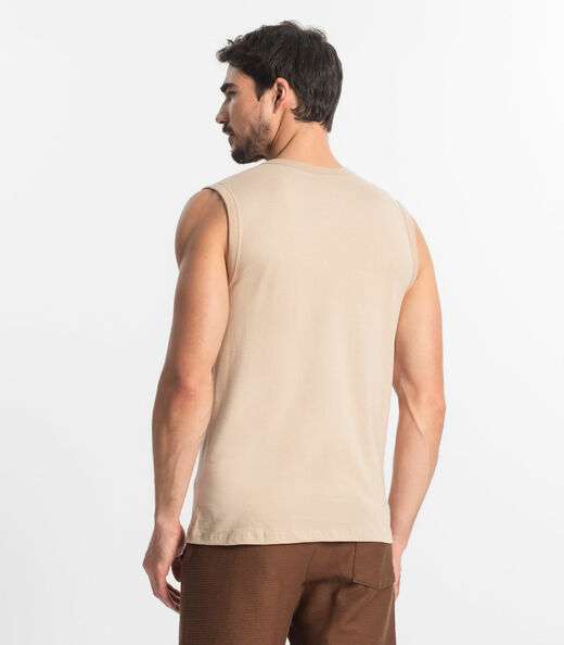 Regata Masculina Diametro Marrom